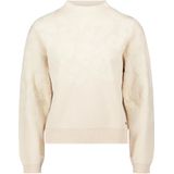 Betty & Co - Gebreide Trui - Beige - Dames - Met Jacquard