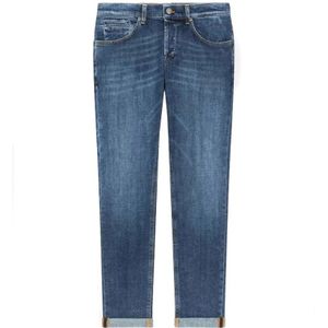 Dondup, Heren, Jeans, Blauw, Maat: W31 Katoen,