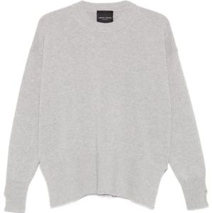 Roberto Collina, Dames, Truien, Grijs, Maat: XS