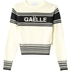 Gaëlle Paris, Dames, Truien, Veelkleurig, Maat: L Wol,