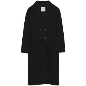 Anine Bing, Dames, Mantels, Zwart, Maat: S
