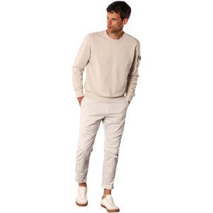 Mason's, Heren, Sweatshirts & Hoodies, Beige, Maat: 2XL Katoen,