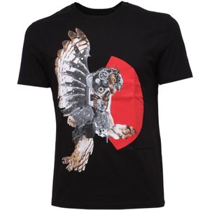 Neil Barrett, Heren, Tops, Zwart, Maat: S