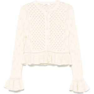 Chloé, Dames, Truien, Wit, Maat: L