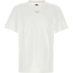 Mcm, Heren, Tops, Wit, Maat: M Katoen,