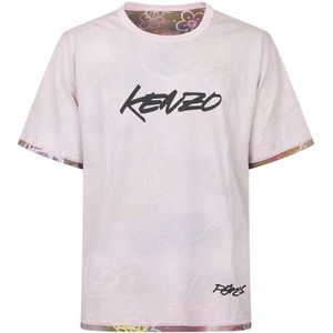 Kenzo, Heren, Tops, Roze, Maat: XL