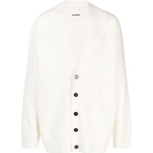 Jil Sander, Heren, Truien, Wit, Maat: M