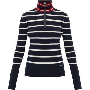 Moncler, Dames, Truien, Zwart, Maat: M
