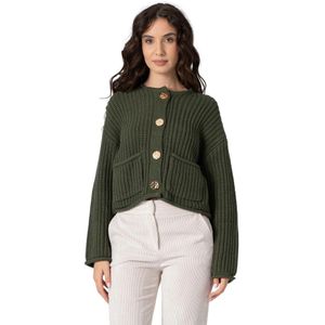 Kocca, Dames, Truien, Groen, Maat: L