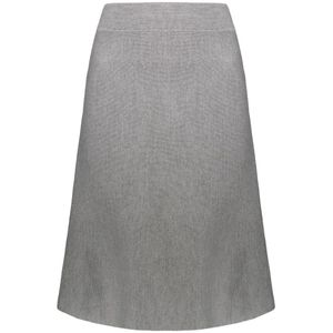 Fabiana Filippi, Dames, Rokken, Grijs, Maat: XS Wol,