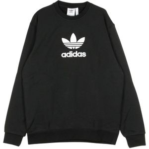 Adidas, Heren, Sweatshirts & Hoodies, Zwart, Maat: XL Katoen,