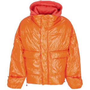 Acupuncture, Heren, Jassen, Oranje, Maat: M Katoen,