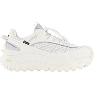 Moncler, Heren, Schoenen, Wit, Maat: 41 EU Leer,