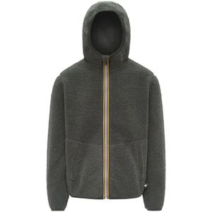 K-Way, Heren, Sweatshirts & Hoodies, Groen, Maat: L Fleece,