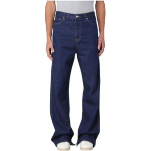 Gucci, Heren, Jeans, Blauw, Maat: W32 Denim,