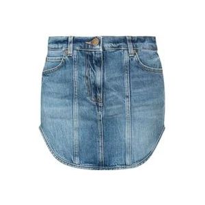 Pinko Denim Shorts , Blue , Dames , Maat: XS