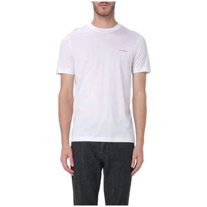 Emporio Armani, Heren, Tops, Wit, Maat: 2XL