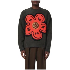 Kenzo, Heren, Truien, Groen, Maat: L