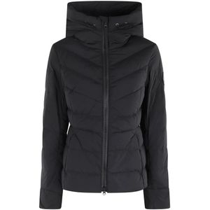 Canada Goose, Dames, Jassen, Zwart, Maat: XS Suède,
