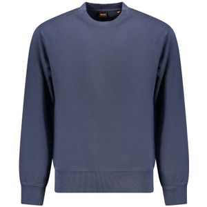 Hugo Boss Blauw Sweater Met Elegante Logo
