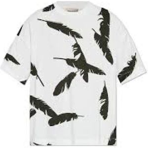 Alexander McQueen, Dames, Tops, Veelkleurig, Maat: 2XS Katoen,