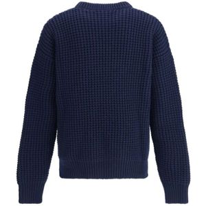 Jil Sander, Heren, Truien, Blauw, Maat: S Wol,