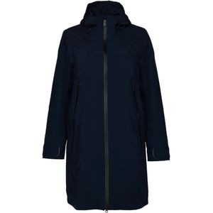 Danwear, Dames, Mantels, Blauw, Maat: 7XL Poliester,