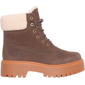 Timberland, Dames, Schoenen, Bruin, Maat: 40 EU Leer,