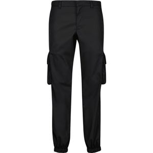 Prada Cargo Re-Nylon Broek Zwart , Black , Heren , Maat: M