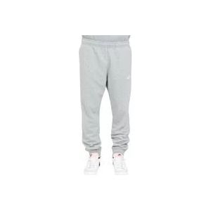 Nike Logo Sweatpants in Grijs , Gray , Heren , Maat: XL