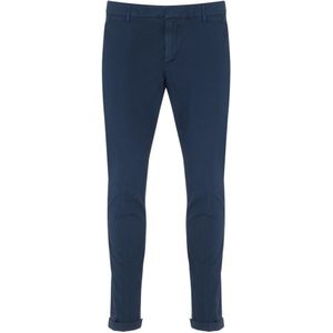 Dondup - Slim-fit Broek - Blauw - Heren - Katoen