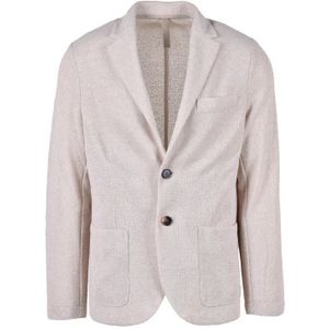 Harris Wharf London, Heren, Jassen, Beige, Maat: M Katoen,