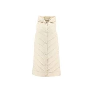 Woolrich Gewatteerd vest in ecru , Beige , Dames , Maat: XS