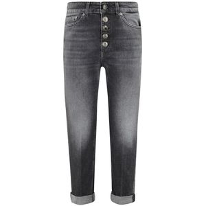 Dondup, Dames, Jeans, Grijs, Maat: W29 Katoen,