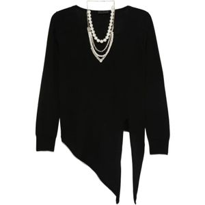 Liu Jo, Dames, Truien, Zwart, Maat: S