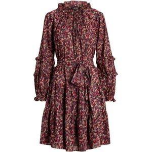 Ralph Lauren, Dames, Jurken, Veelkleurig, Maat: XS Katoen,