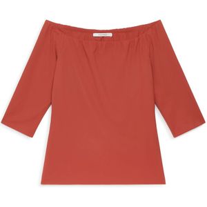 Maliparmi, Dames, Tops, Rood, Maat: L Jersey,