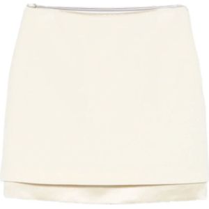 Jil Sander, Dames, Rokken, Beige, Maat: M