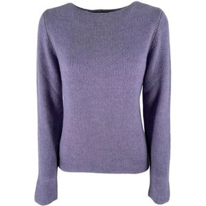 La Fileria, Dames, Truien, Paars, Maat: S Leer,