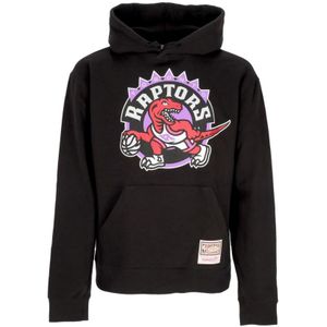 Mitchell & Ness, Heren, Sweatshirts & Hoodies, Zwart, Maat: L Katoen,