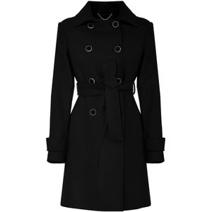 Kocca, Dames, Mantels, Zwart, Maat: L