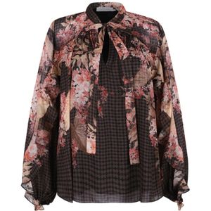 Zimmermann, Dames, Blouses & Shirts, Veelkleurig, Maat: XS Viscose,
