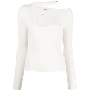 Julfer, Dames, Truien, Wit, Maat: XS