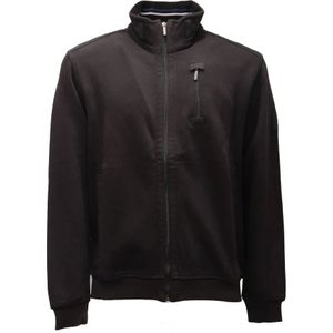 Bugatti, Heren, Sweatshirts & Hoodies, Zwart, Maat: S Katoen,