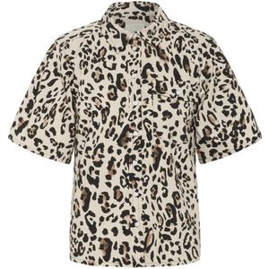 Part Two, Dames, Blouses & Shirts, Bruin, Maat: S