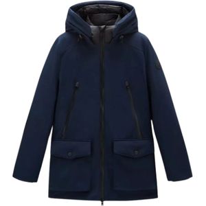 Woolrich, Heren, Jassen, Blauw, Maat: M Wol,