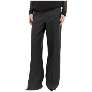 Gucci, Dames, Broeken, Grijs, Maat: XS Wol,