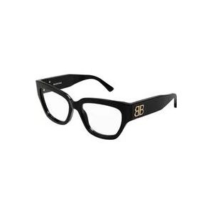 Balenciaga Glasses , Black , Dames , Maat: 53 MM