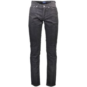 Gant, Heren, Jeans, Grijs, Maat: W33 L34 Katoen,