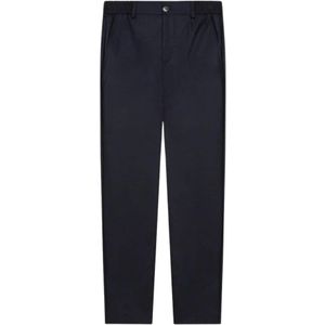 Valenza, Heren, Broeken, Blauw, Maat: M Flanel,